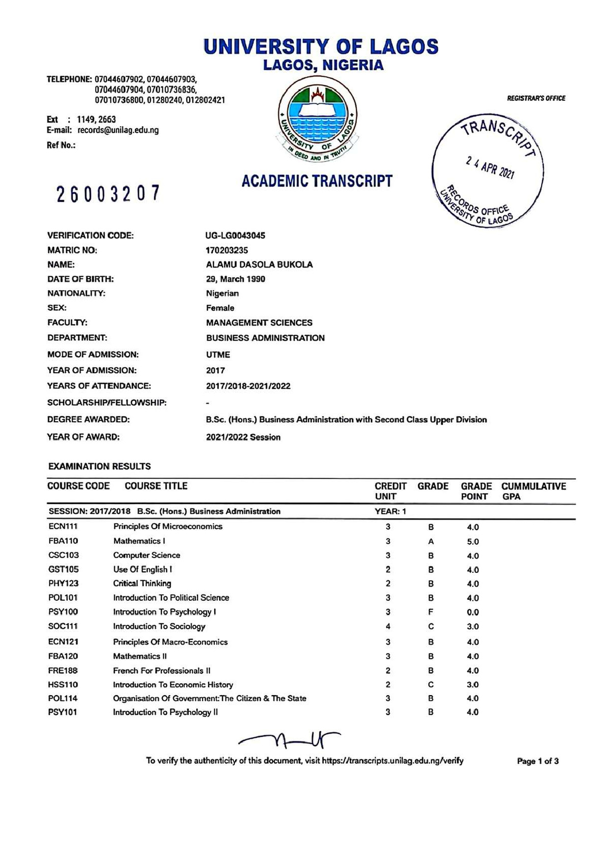 Document Page 1